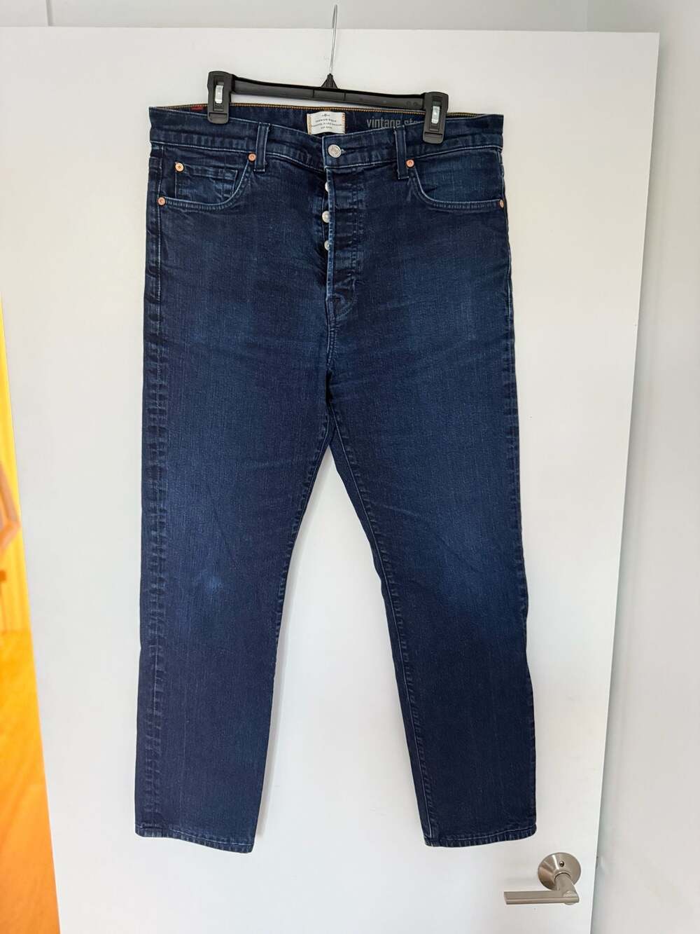 7 For All Mankind Vintage Straight Leg Jeans Size 36